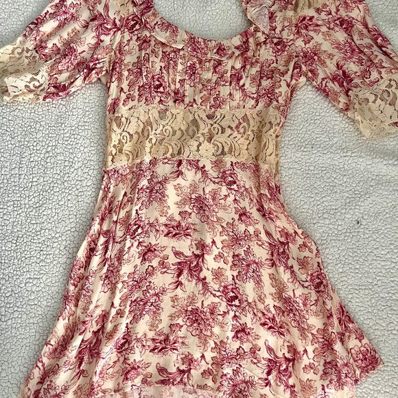 FREE PEOPLE Lucie Mini Dress ~ Size 6 ~ NEW  - ˚˖𓍢ִ໋🌷͙֒ - Picture 5 of 9